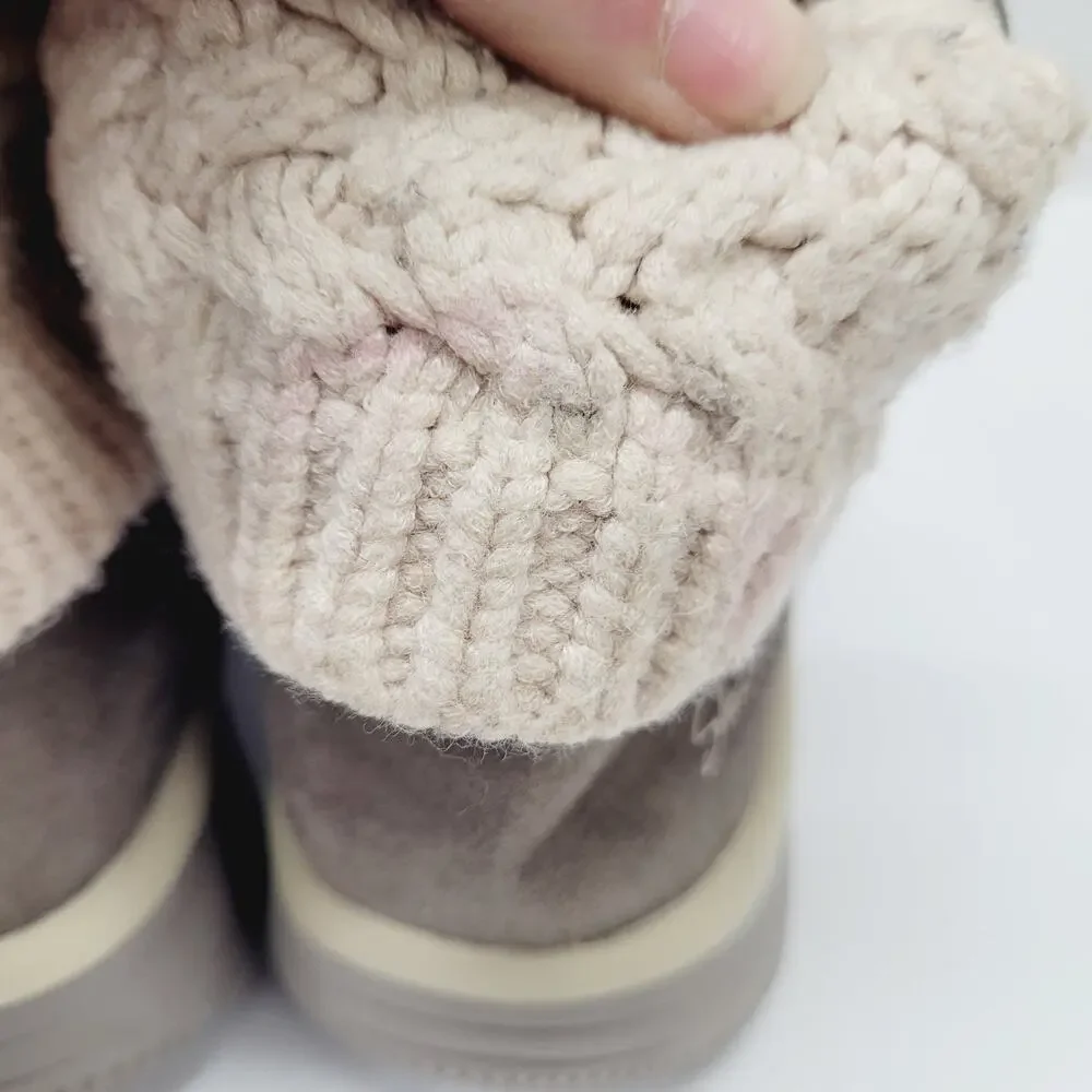 Skechers Women's Easy Going-Cozy Weather 2-Hands Free Slip-ins Ankle Boot Sz 8